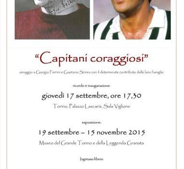 “Capitani coraggiosi”, Ferrini e Scirea rinascono al Museo del Toro
