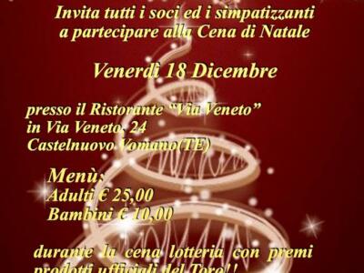 Cena sociale Toro Club Teramo Anima Granata