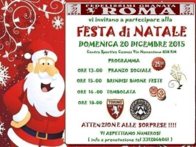 A Roma grande festa a tinte granata