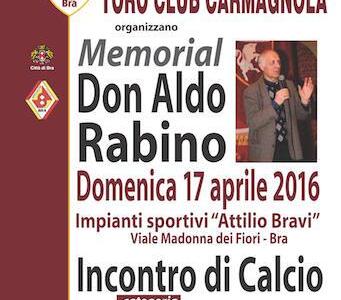 Toro Club Carmagnola: un torneo per Don Aldo