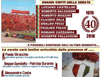 Piscina Granata: grande evento per celebrare lo scudetto