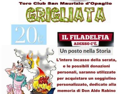 A San Maurizio d’Opaglio, cena per il Filadelfia