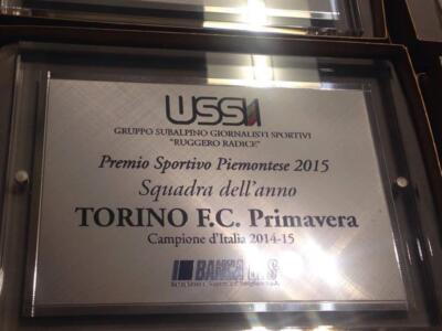 Toro, la Primavera ritira il “Premio USSI” come squadra dell’anno