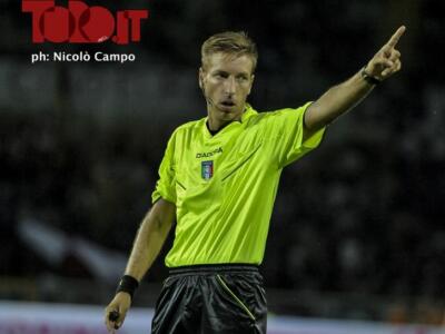 Serie A, le designazioni arbitrali: Massa per Inter-Torino