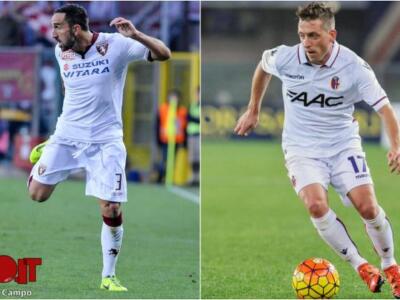 Toro-Bologna: a sinistra Molinaro batte Giaccherini