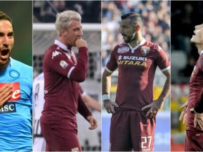 Napoli-Toro: Higuain ha segnato più di tutto l’attacco granata