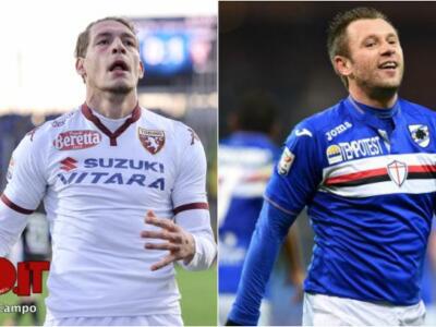 Samp-Toro: l’esperienza di Cassano contro il dinamismo di Belotti