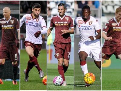 Toro, i pagelloni della stagione 2015/2016: i centrocampisti