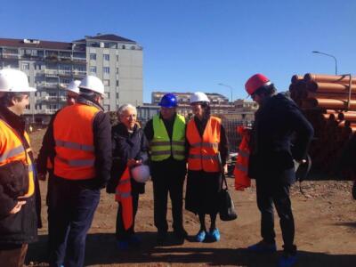 Filadelfia: la Commissione Sport e Cultura del Comune visita il cantiere