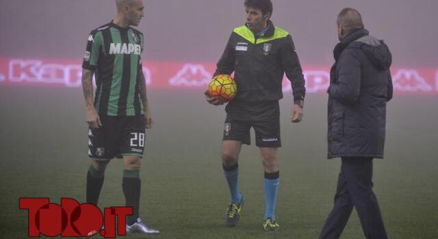 Sassuolo-Torino o il 20 o il 27 gennaio