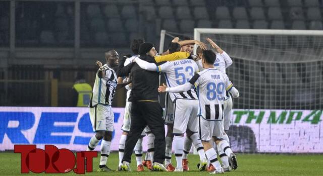 L’Udinese supera il Toro. Perdono Frosinone e Palermo