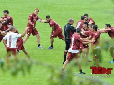Toro, domattina allenamento a porte aperte