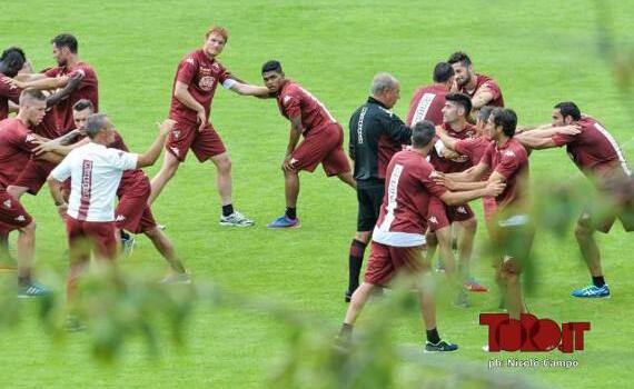 Toro, domattina allenamento a porte aperte