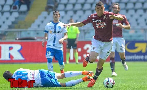 Il tabellone del calciomercato del Torino